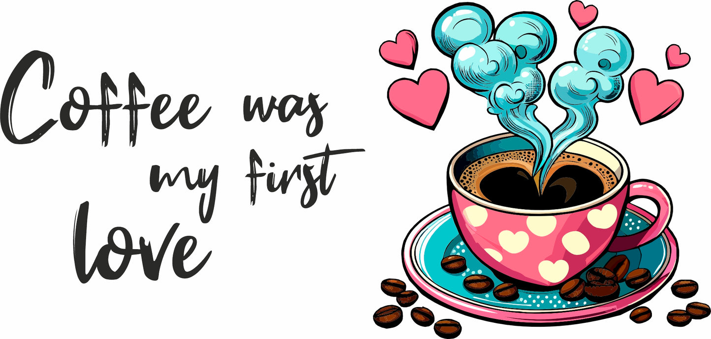 Phoenix Merch - Tasse - Coffee was my first love