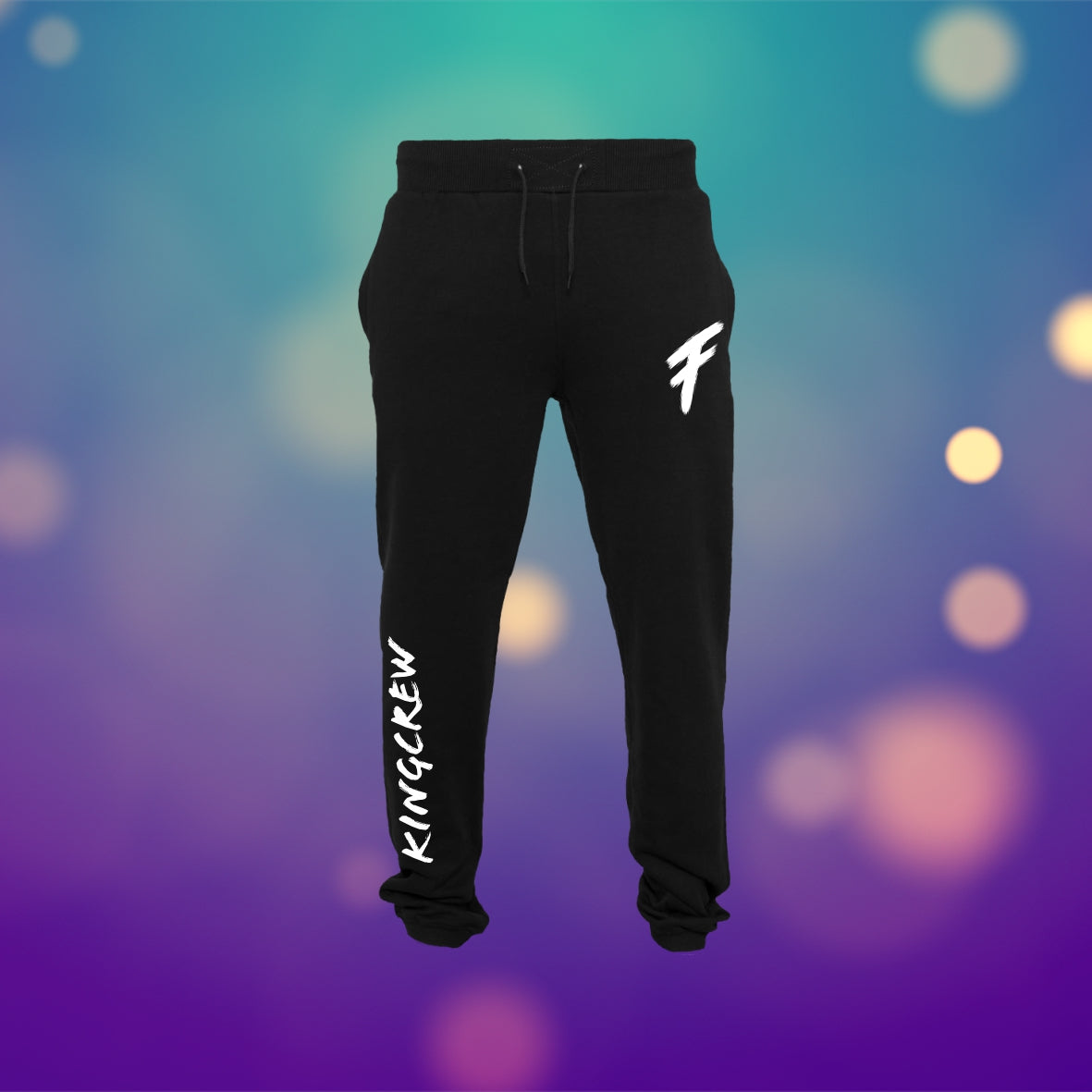Freasy – Sweatpants – F links oben, Kingcrew rechts unten
