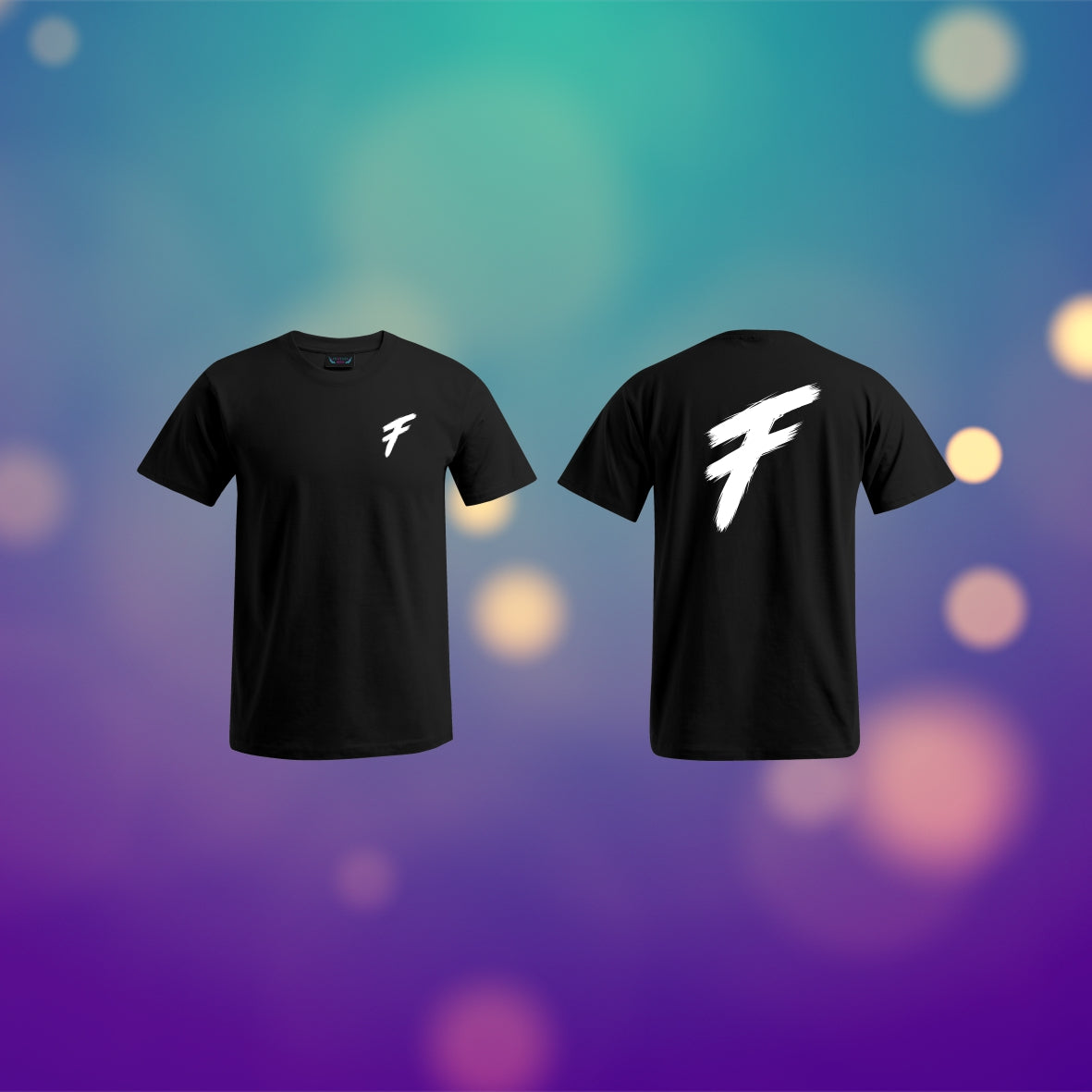 Freasy - T-Shirt - F vorne klein, hinten groß