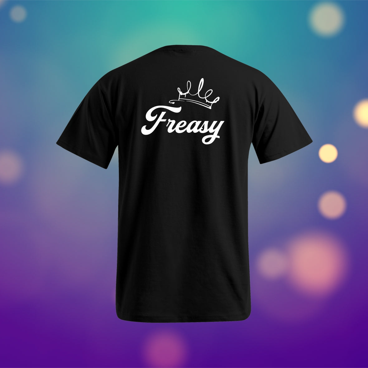 Freasy - T-Shirt - Streetstyle vorne klein, hinten groß