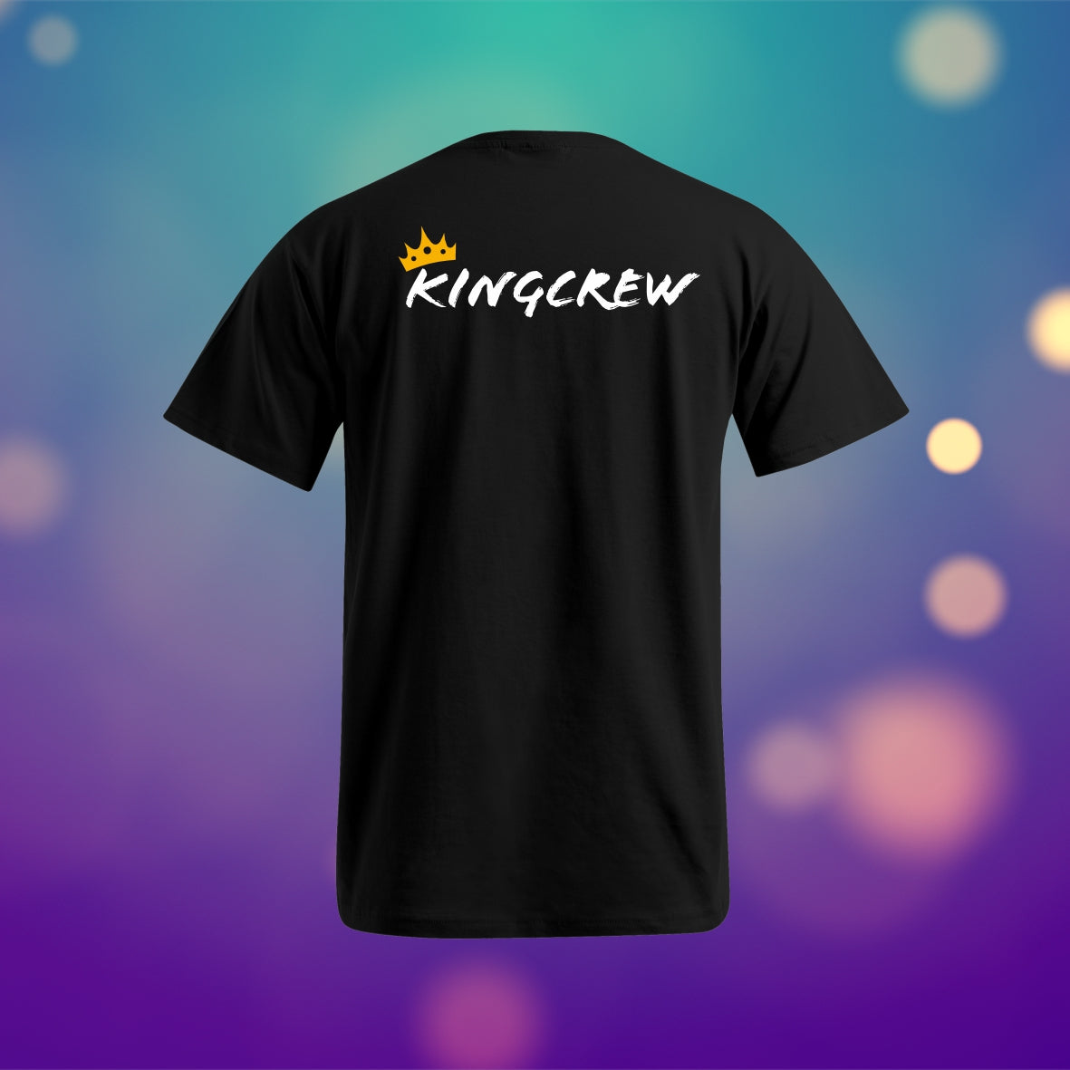 Freasy - T-Shirt - Streetstyle vorne klein, hinten Kingcrew