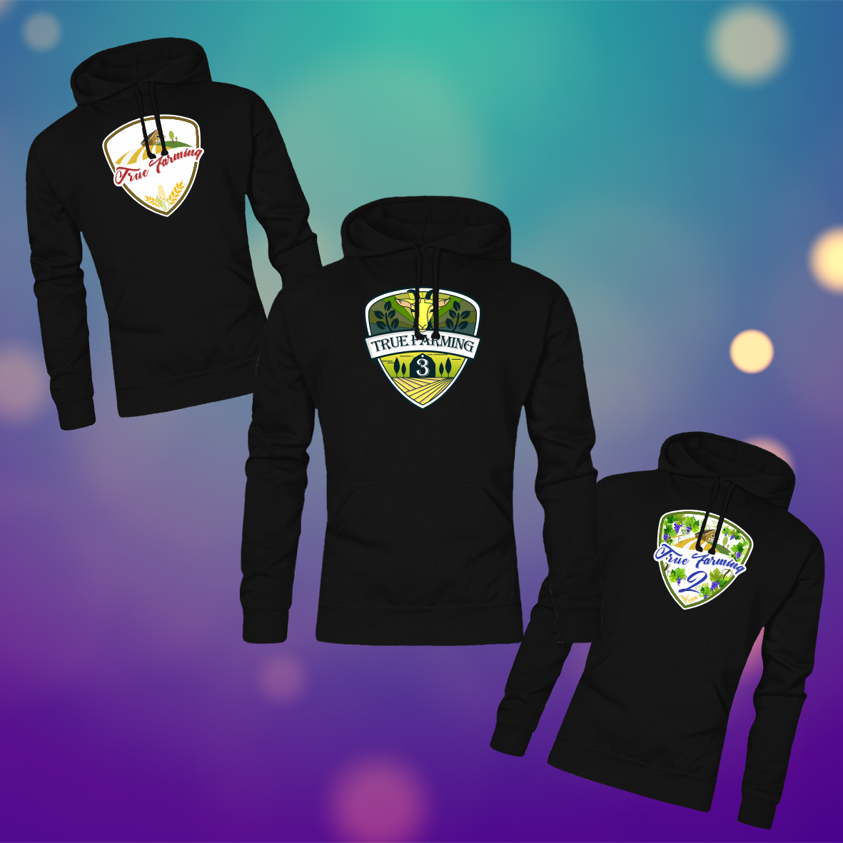 True Farming 1 - 3 - Hoody Bundle