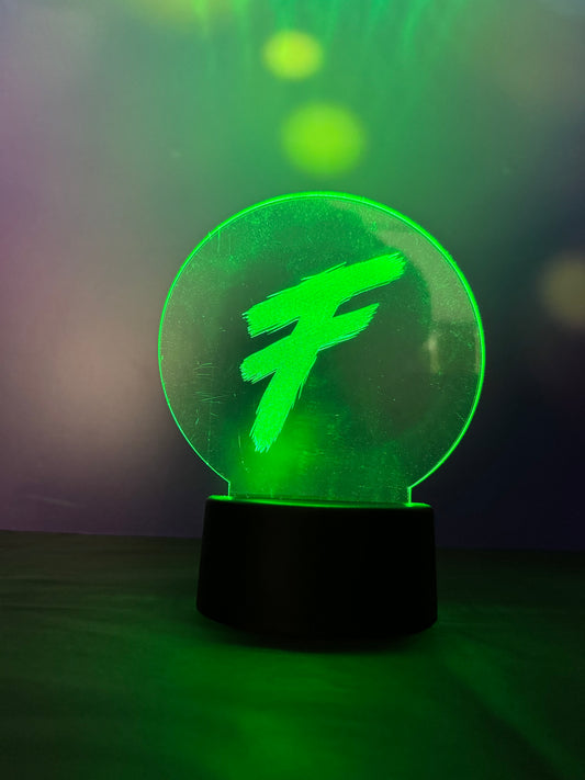 Freasy - F - LED 3D Lampe