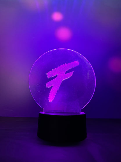 Freasy - F - LED 3D Lampe